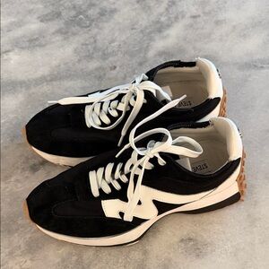 Steve Madden Black and White Sneakers